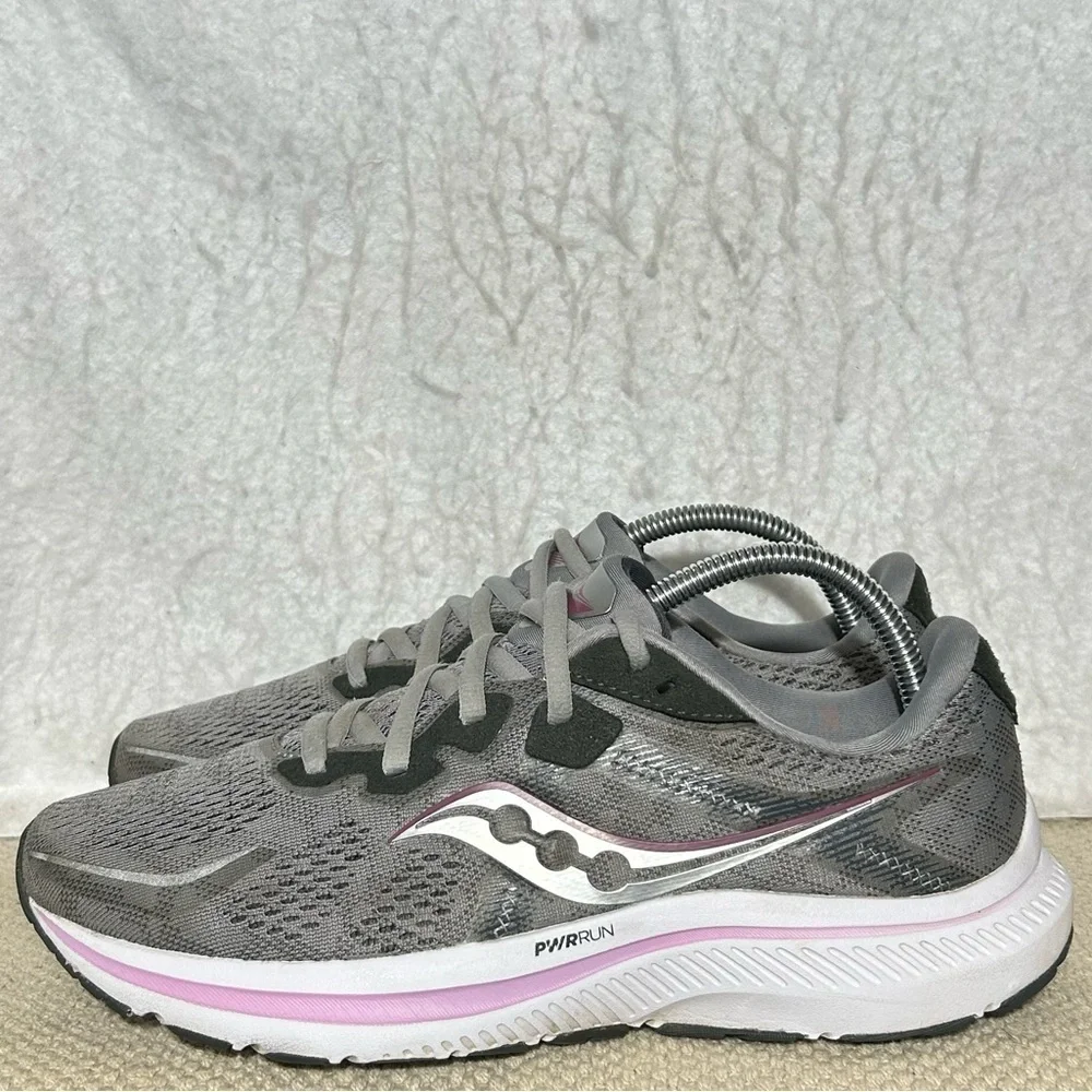 Saucony Womens Alloy Quartz Omni 20 Running Athletic Sneakers Shoes SZ US 9.5 - Picture 2 of 11